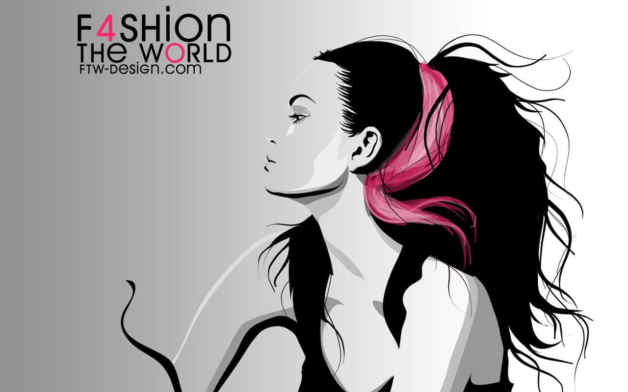 Fashion World For Girls Background