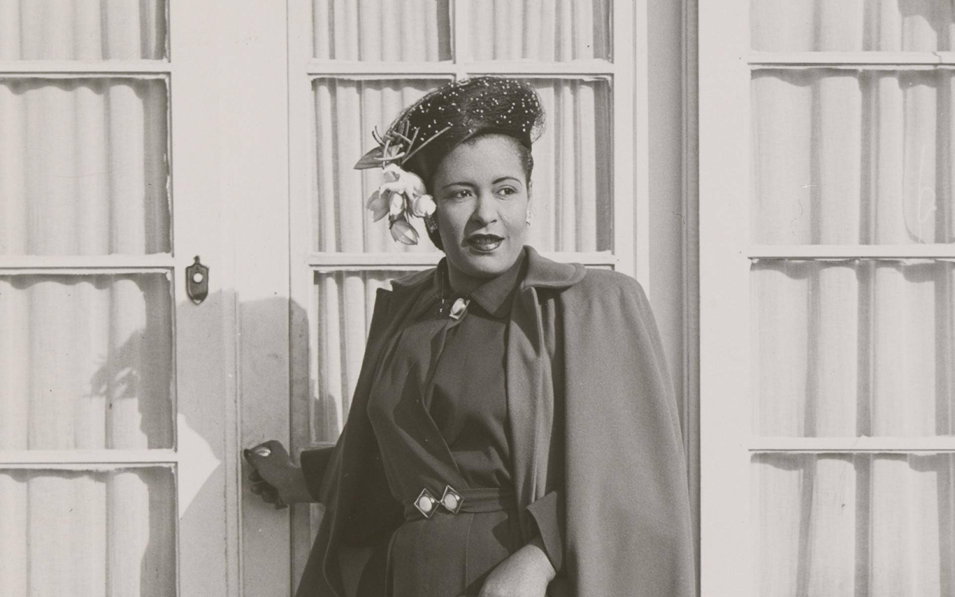 Fashionable Billie Holiday Background