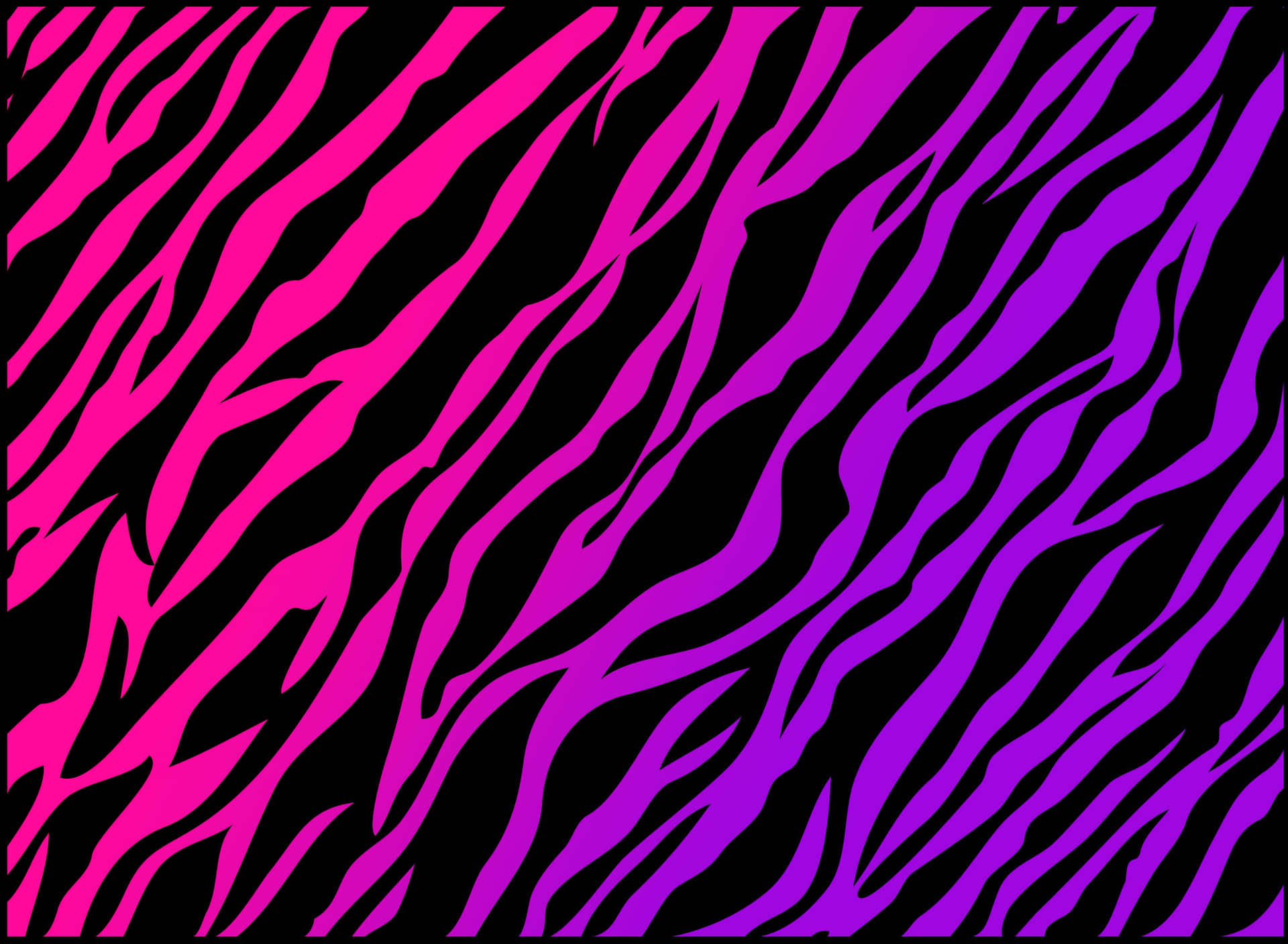 Fashionista Looks Attention-grabbing With Animal Print Background