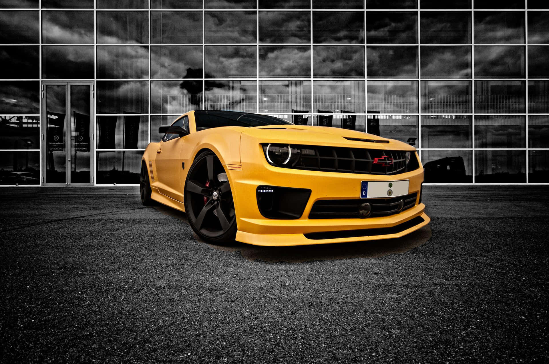 Fast And Fearless Bumblebee Background