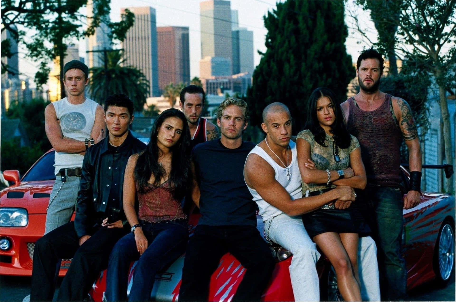 Fast And Furious 1 - A Fast-paced Action Movie Background