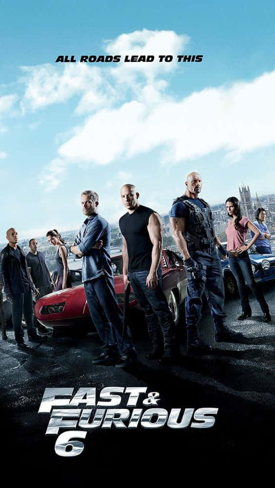 Fast And Furious 6 Poster Phone Background