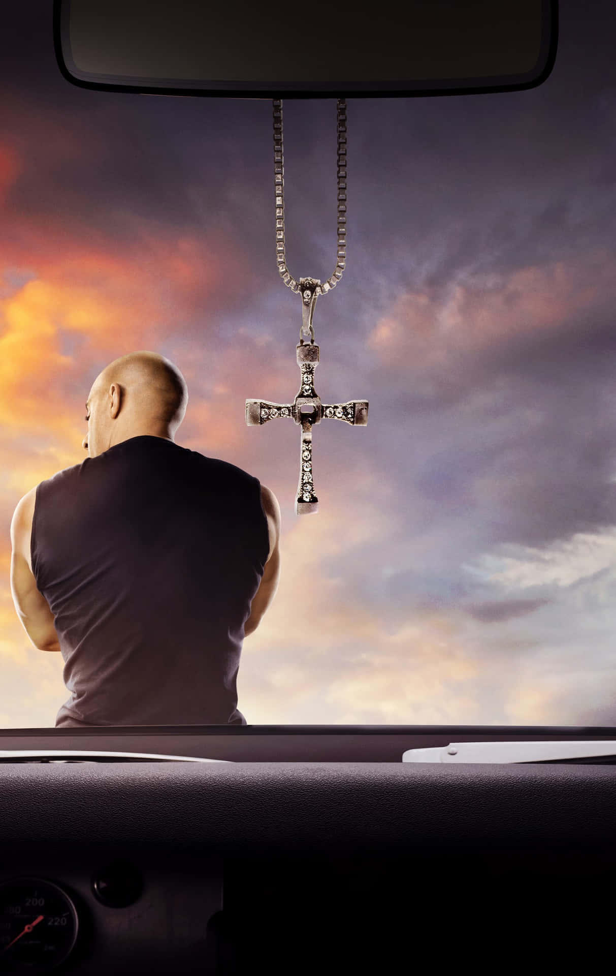 Fast And Furious 9 Dominic Toretto Back Angle Shot Background