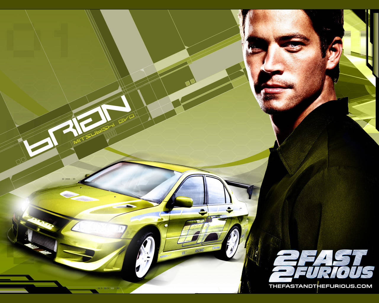 Fast And Furious Cars Paul Walker Green Aesthetic