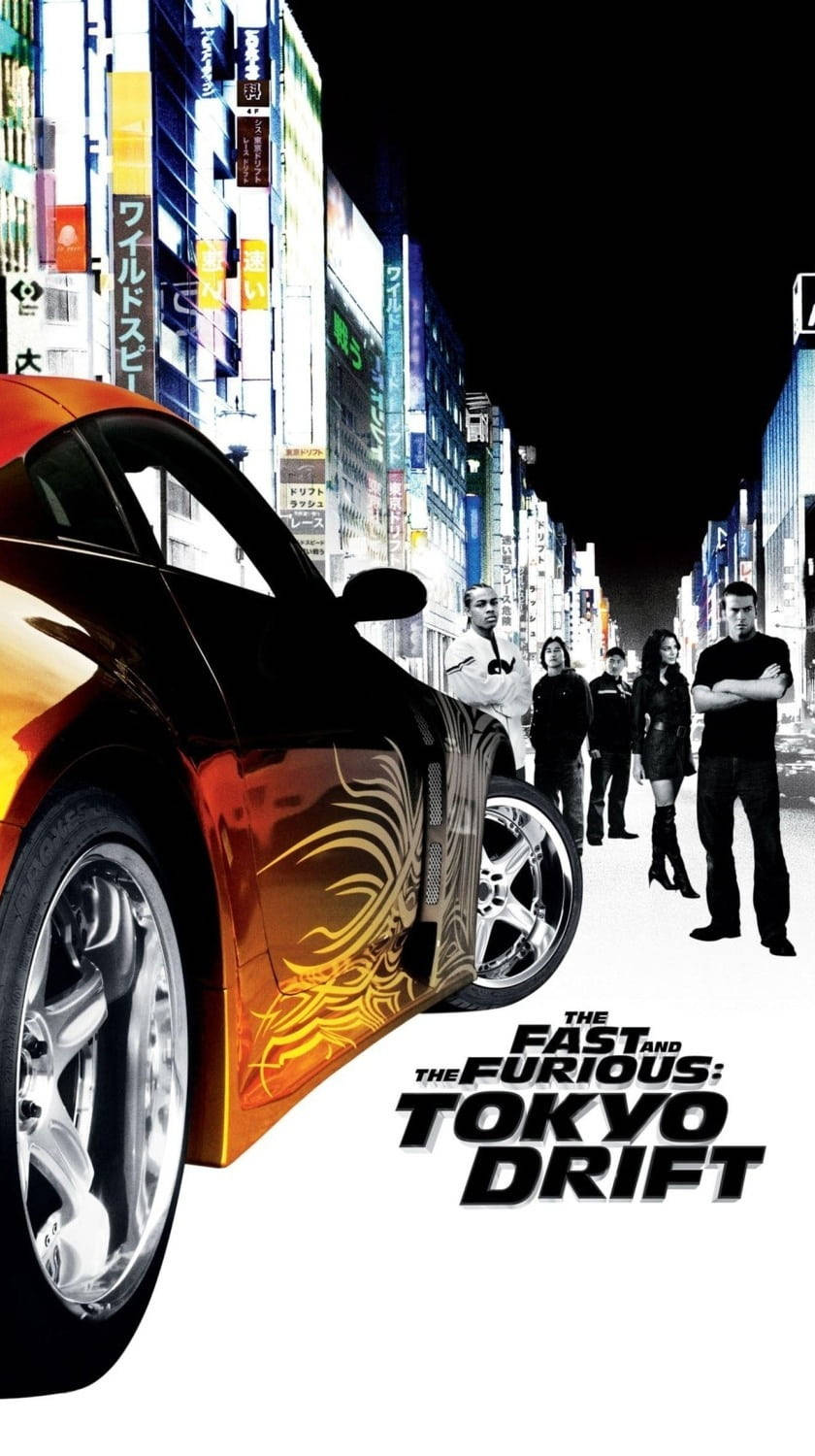 Fast And Furious Cars Tokyo Drift Poster