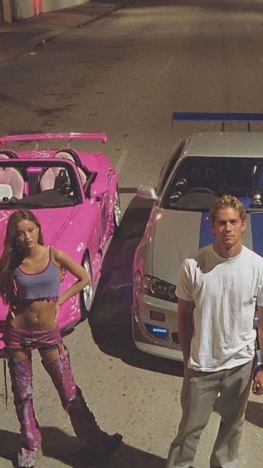 Fast And Furious Devon Aoki And Paul Walker Phone Background