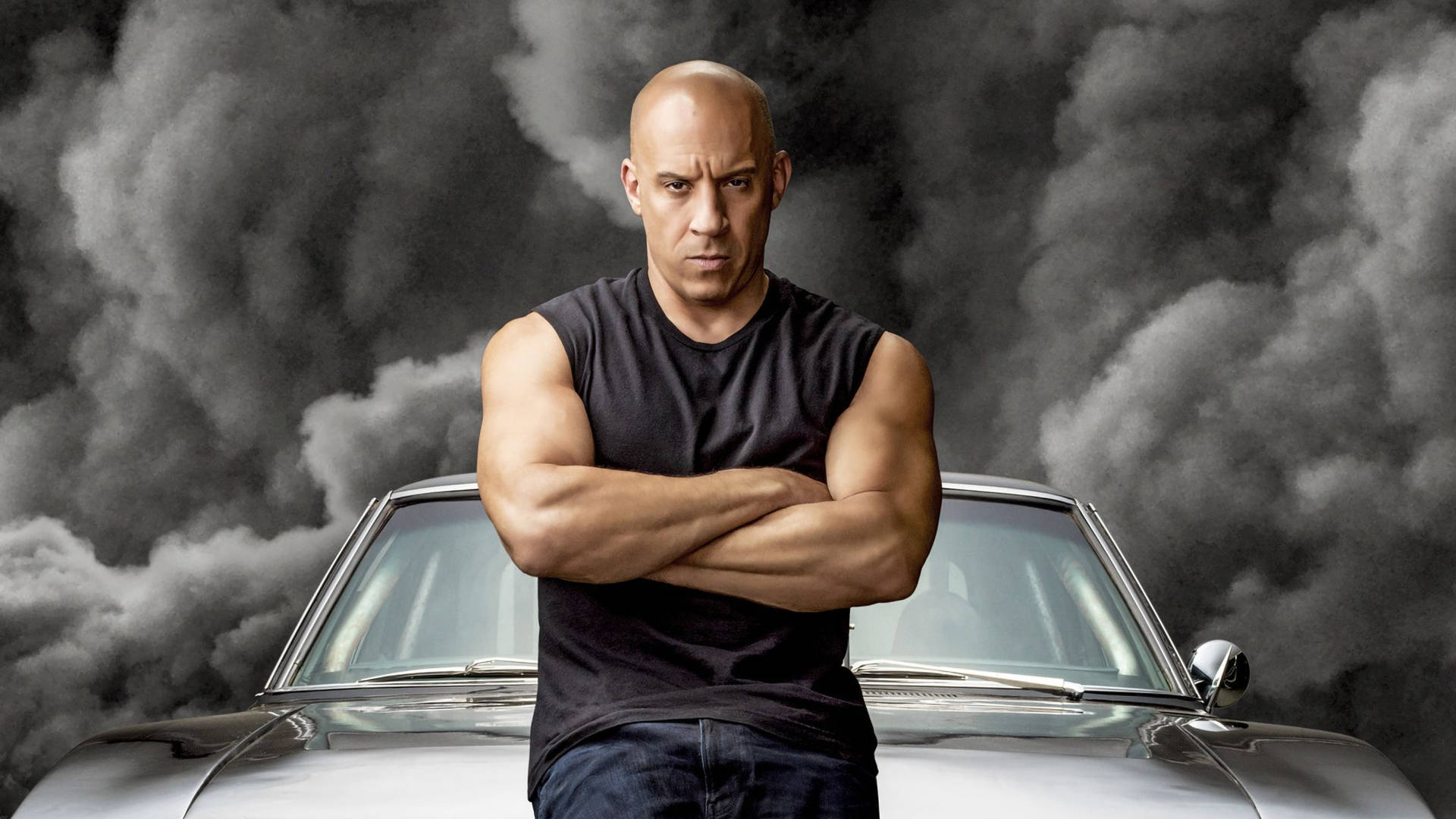 Fast And Furious Dominic Black Smoke Background