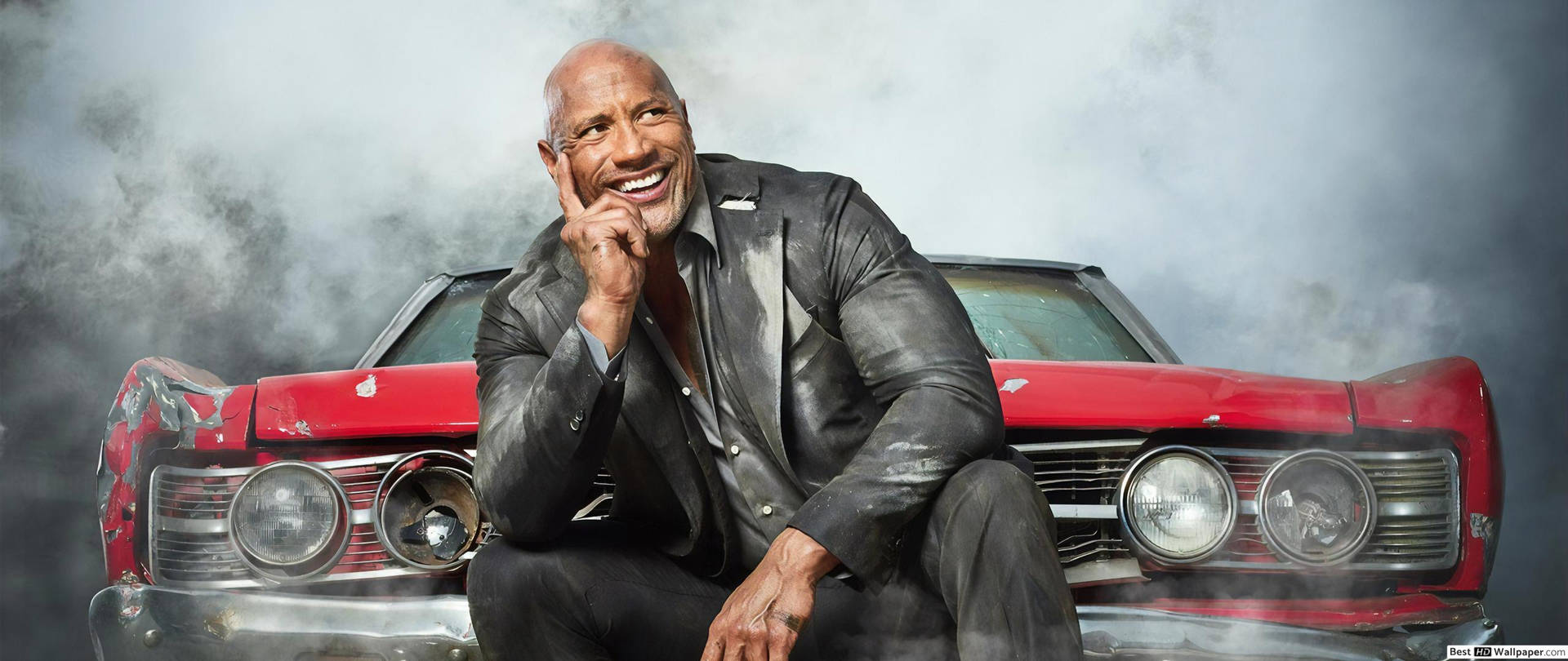 Fast And Furious Hobbs Broken Car Background