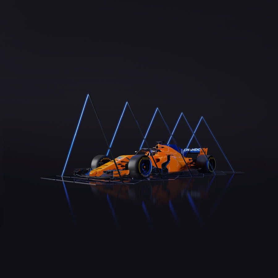 Fast And Furious In The Mclaren Formula 1 Background