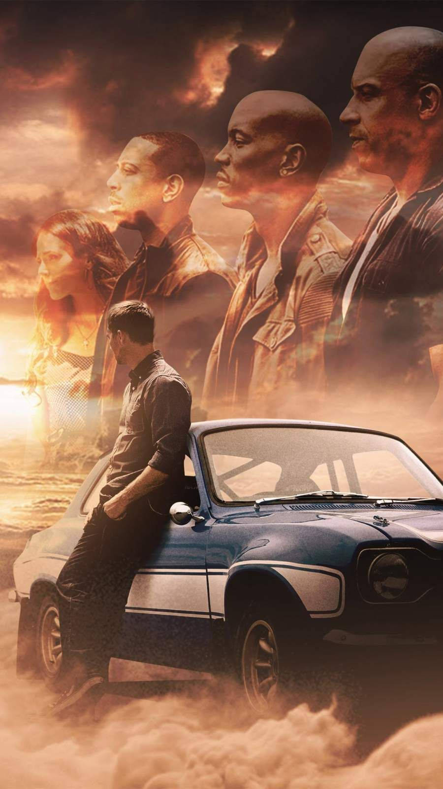 Fast And Furious Iphone 7 Car With Fire Effect Background