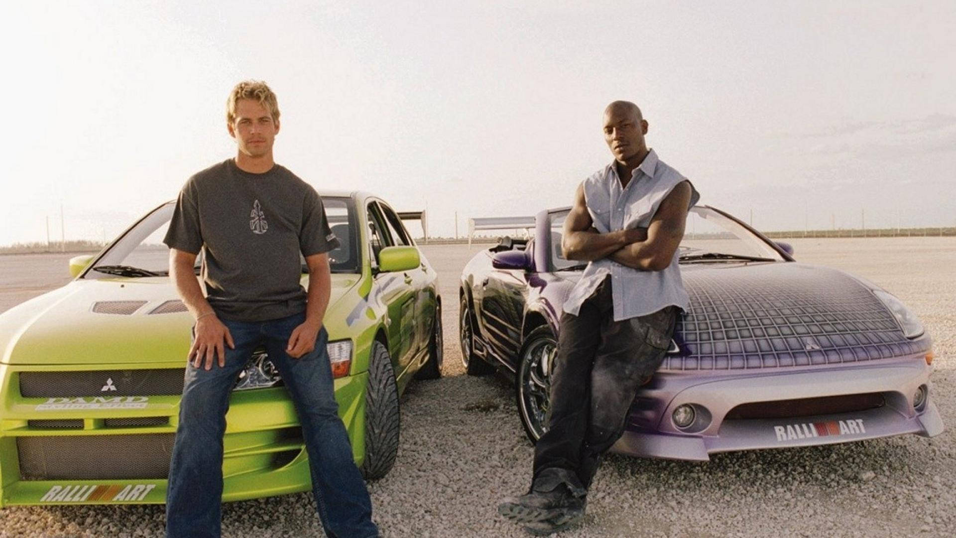 Fast And Furious Paul And Tyrese Background