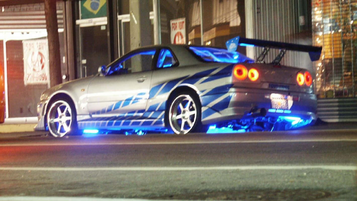 Fast And Furious | Paul Walker's Nissan Skyline Background