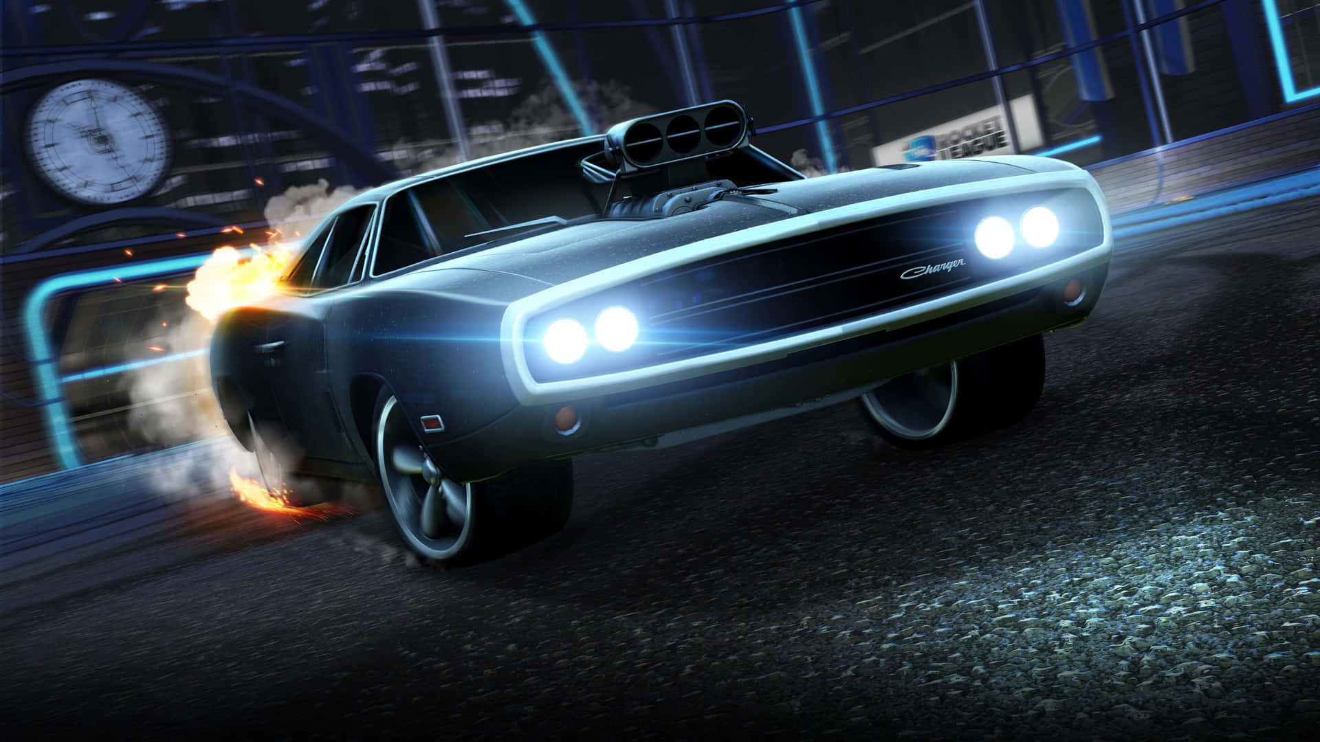 Fast And Furious Rocket League 4k Background