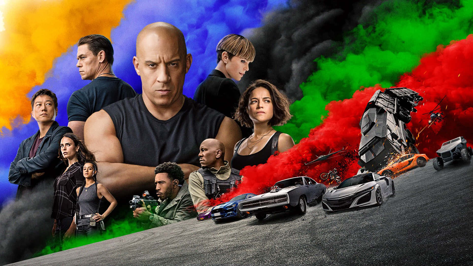 Fast Furious 9 Smoke Edit