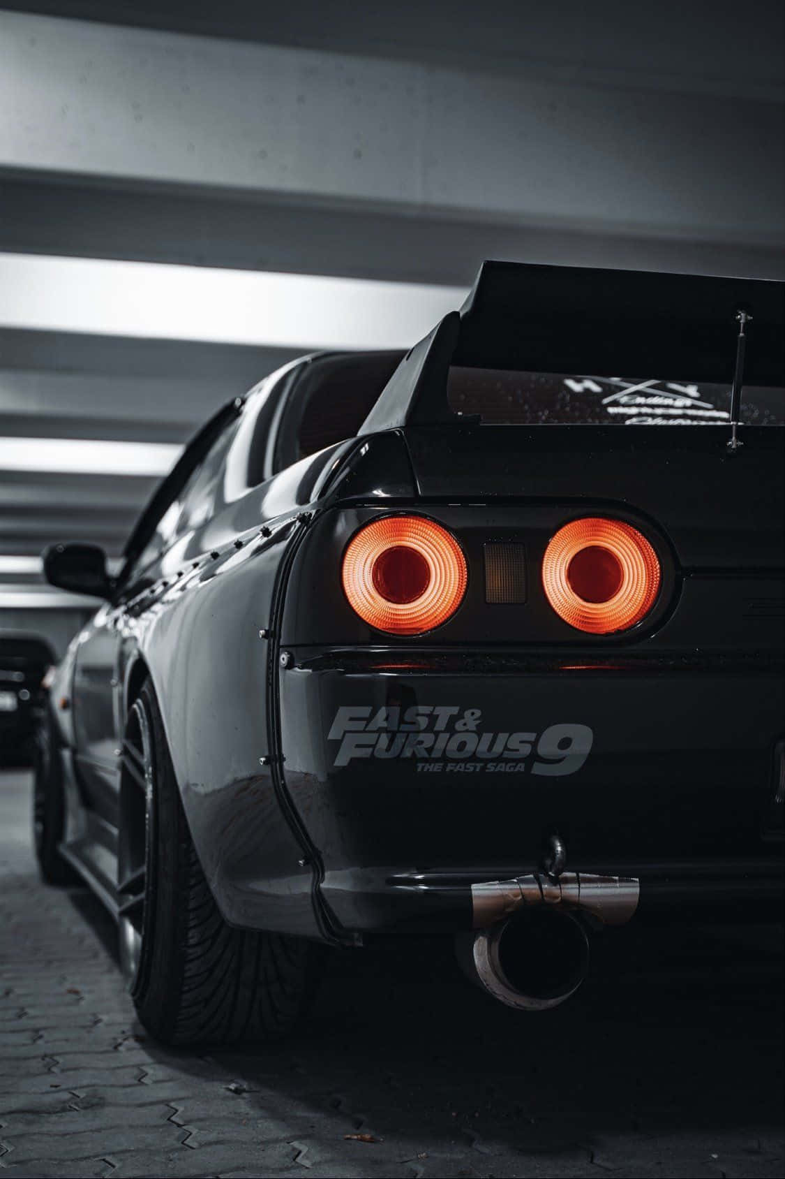 Fast Furious 9 Tail Lights Background