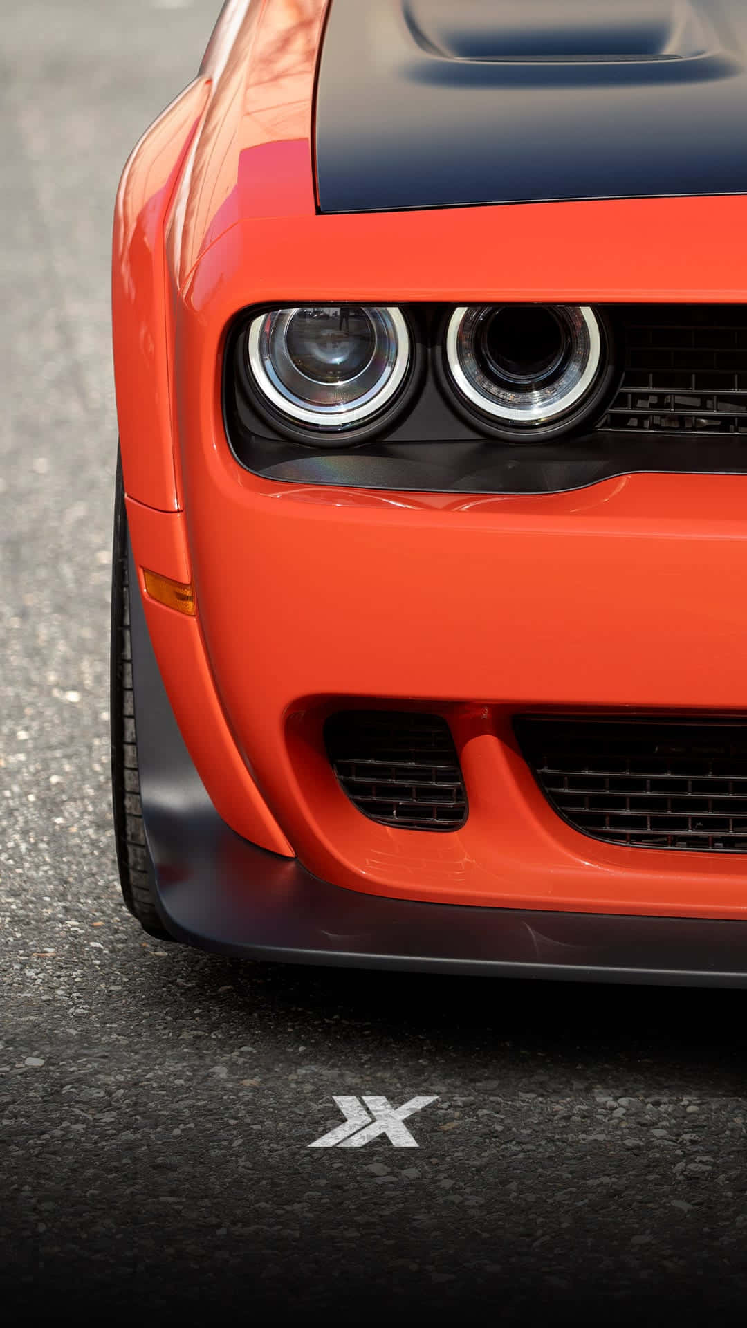 Fast, Furious And Flashy - The Dodge Hellcat Background