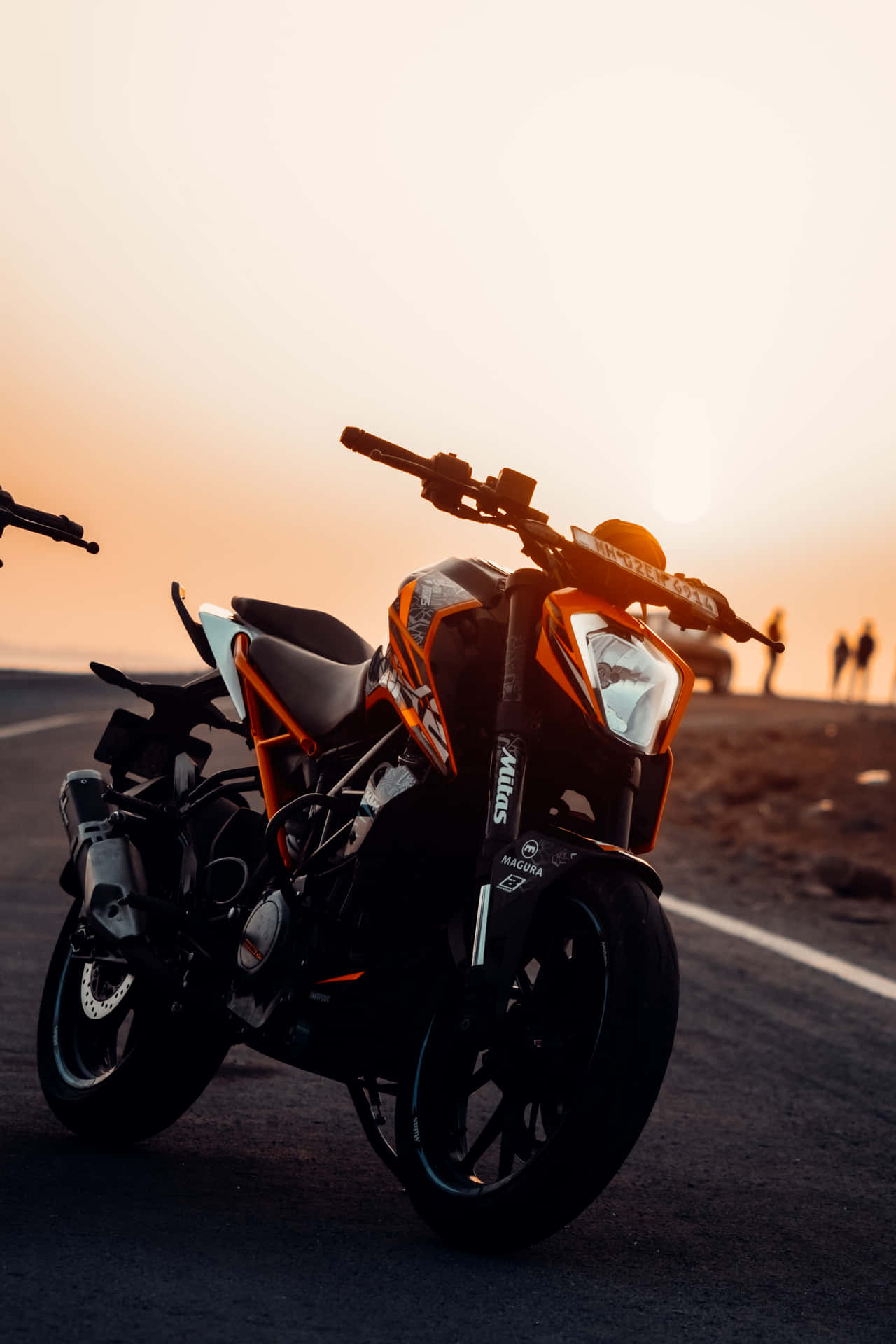 Fasten Your Helmet, Hit The Open Road, And Fly On Your Hd Motorcycle! Background