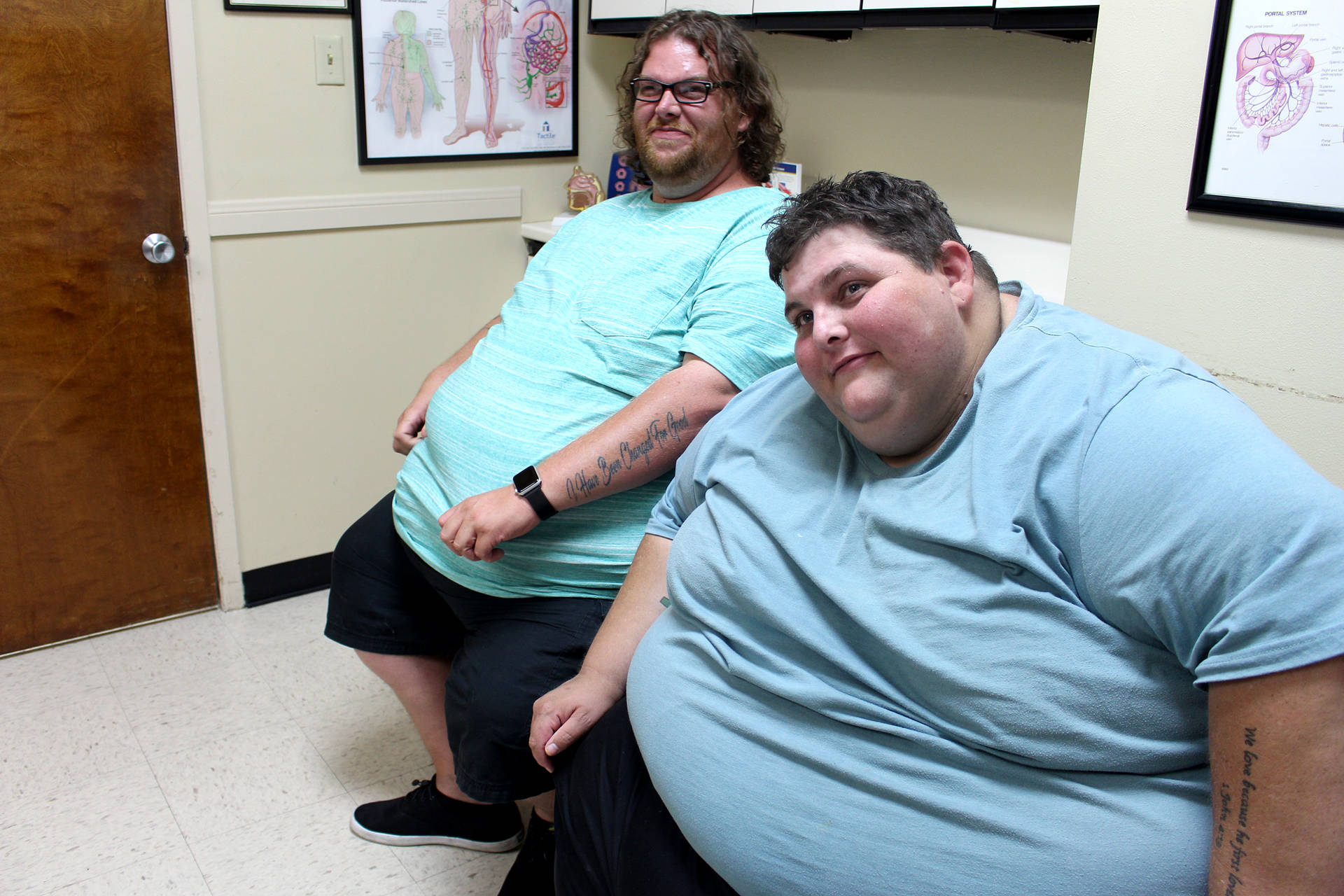 Fat Person Checkup Background