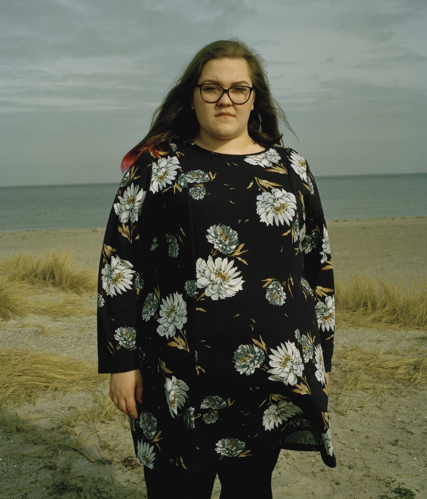 Fat Person Floral Dress