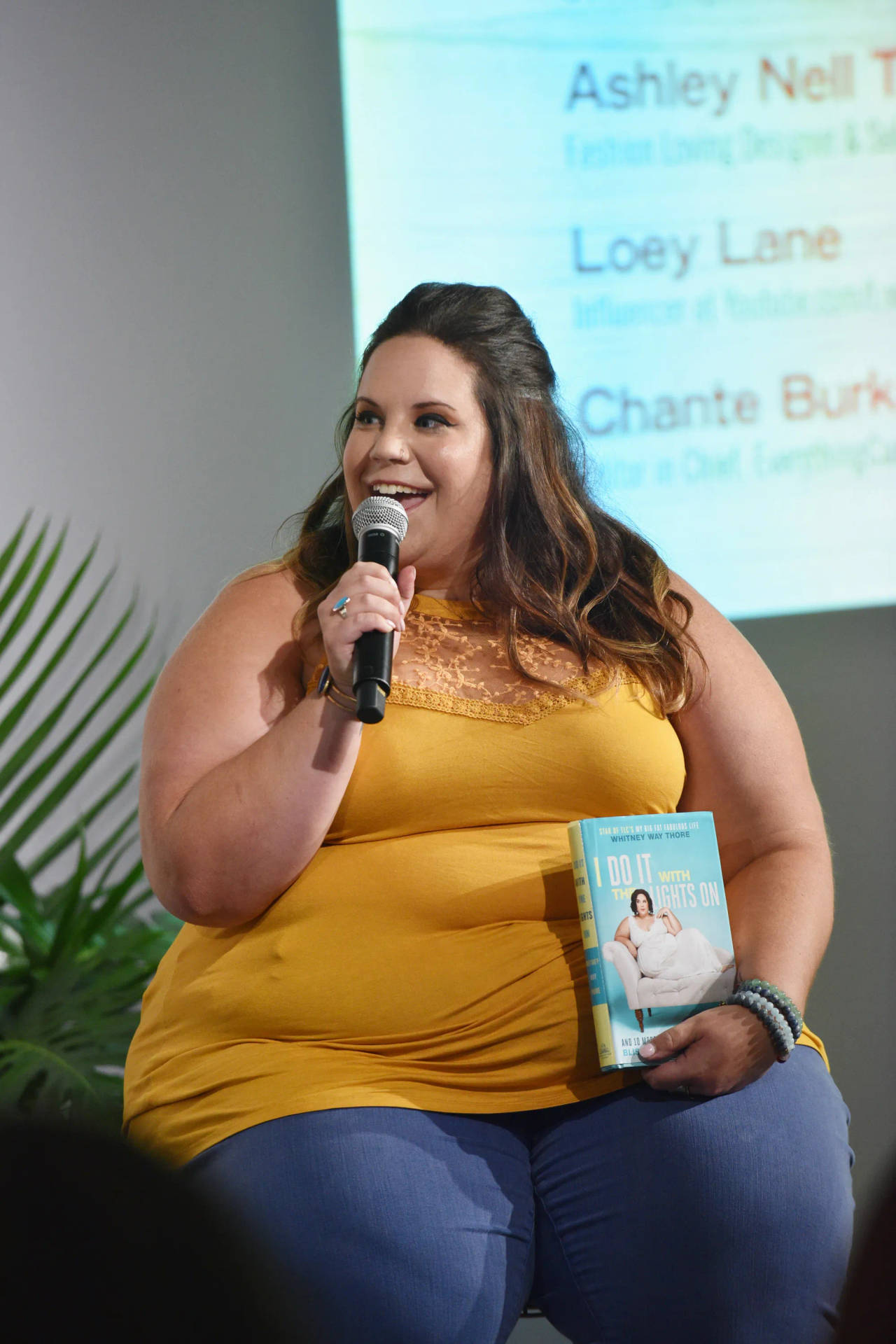 Fat Person Whitney Way Thore Speaking Background