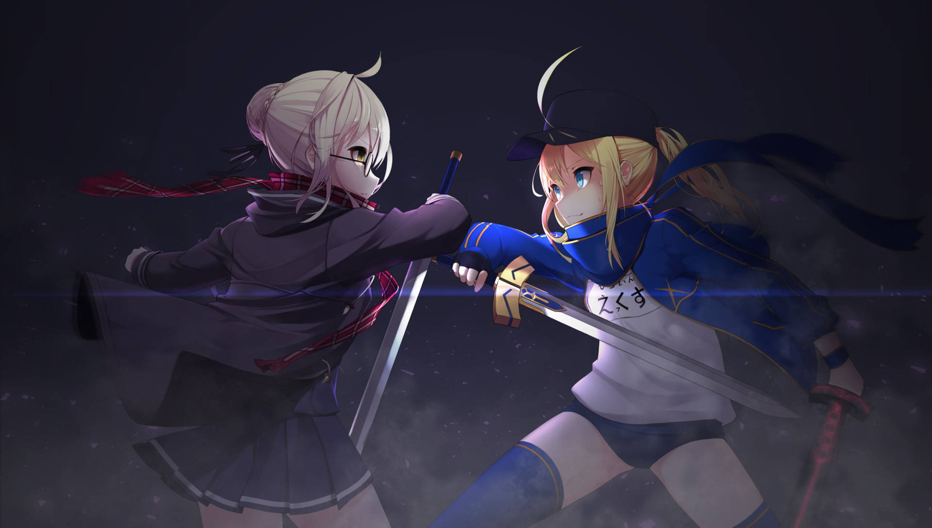 Fate Grand Order Artoria Vs Jeanne Background