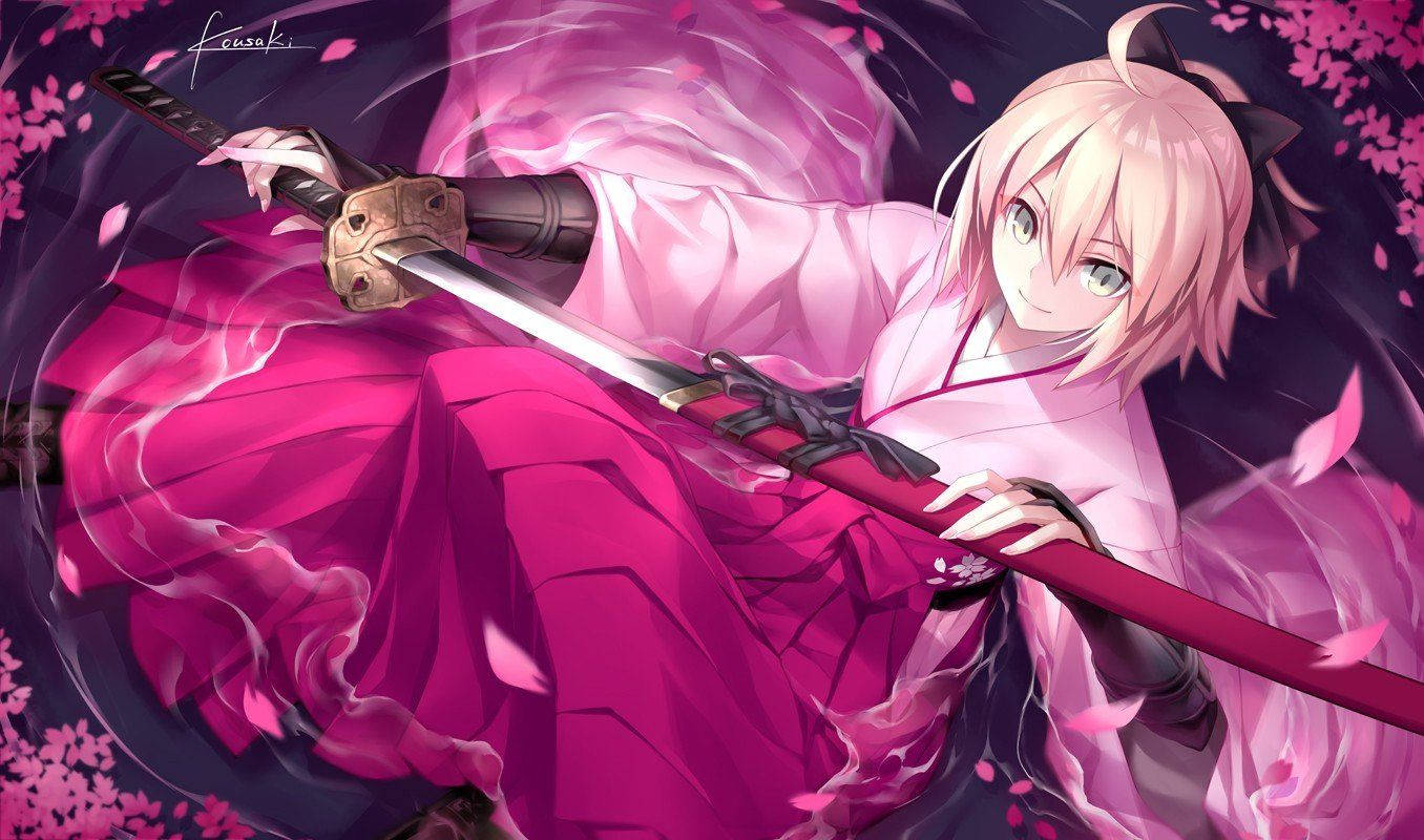 Fate Grand Order Okita Soji Background