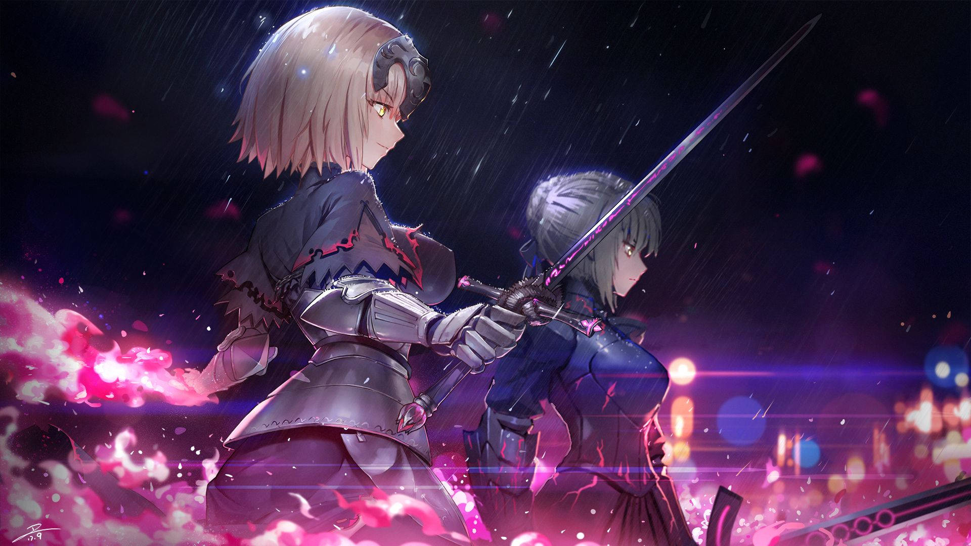 Fate Grand Order Saber Jeanne Alter Background