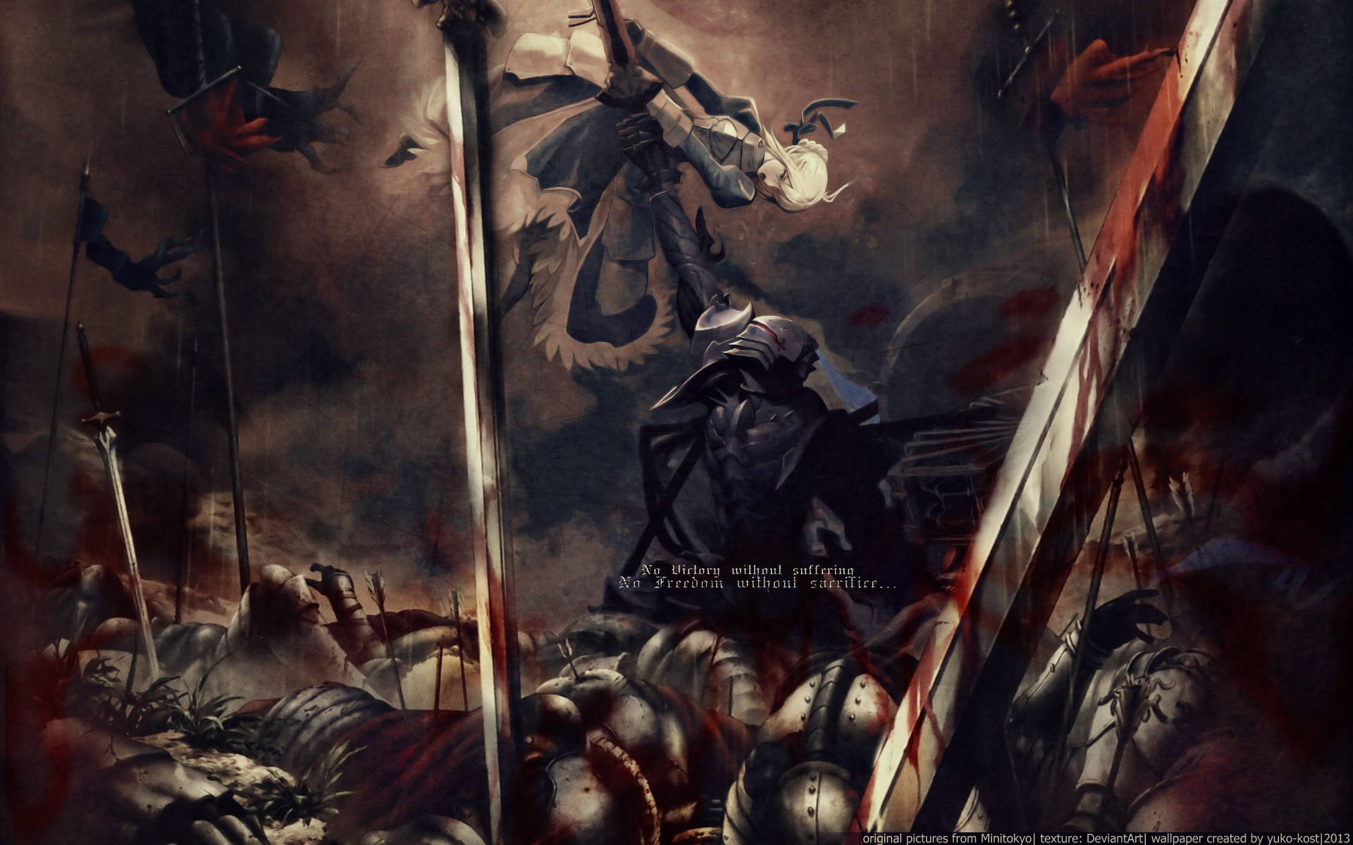Fate Saber Vs Lancelot Background