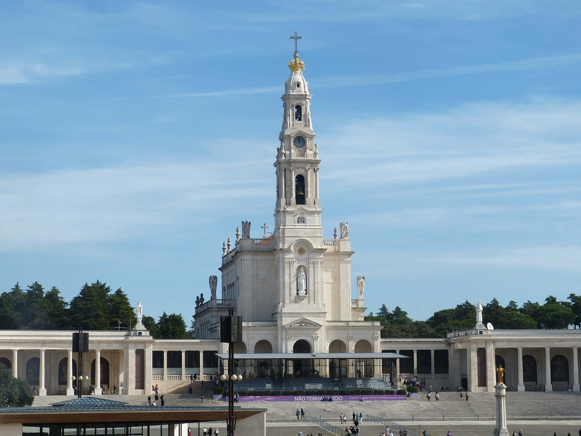 Fatima Sanctuary Shrine In Portugal