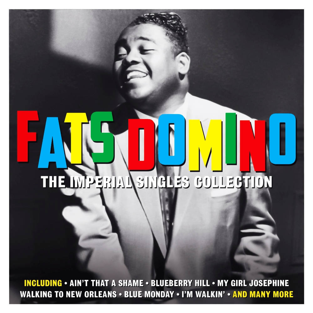 Fats Domino Imperial Singles Album Cover Background