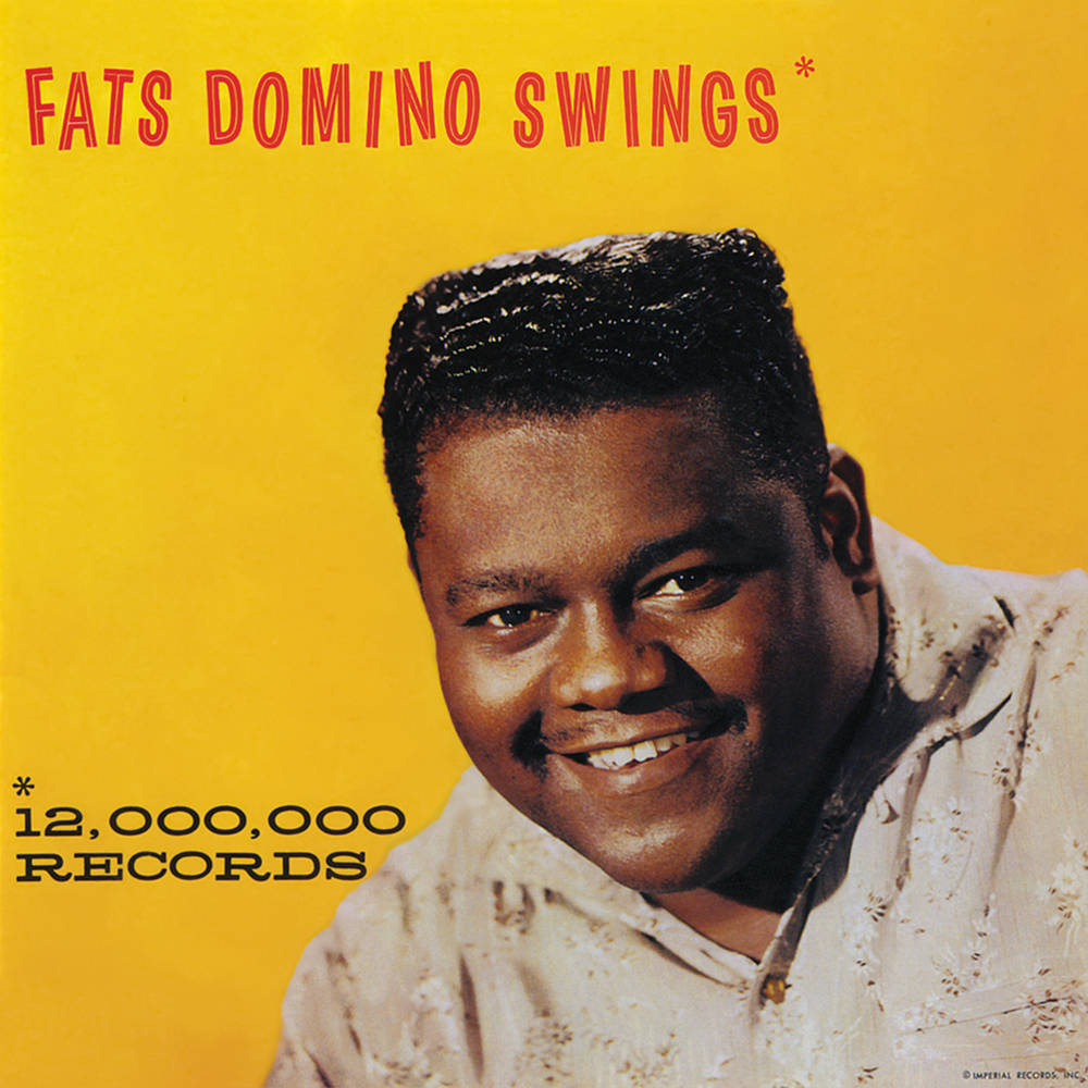 Fats Domino Swings Advertisement Background