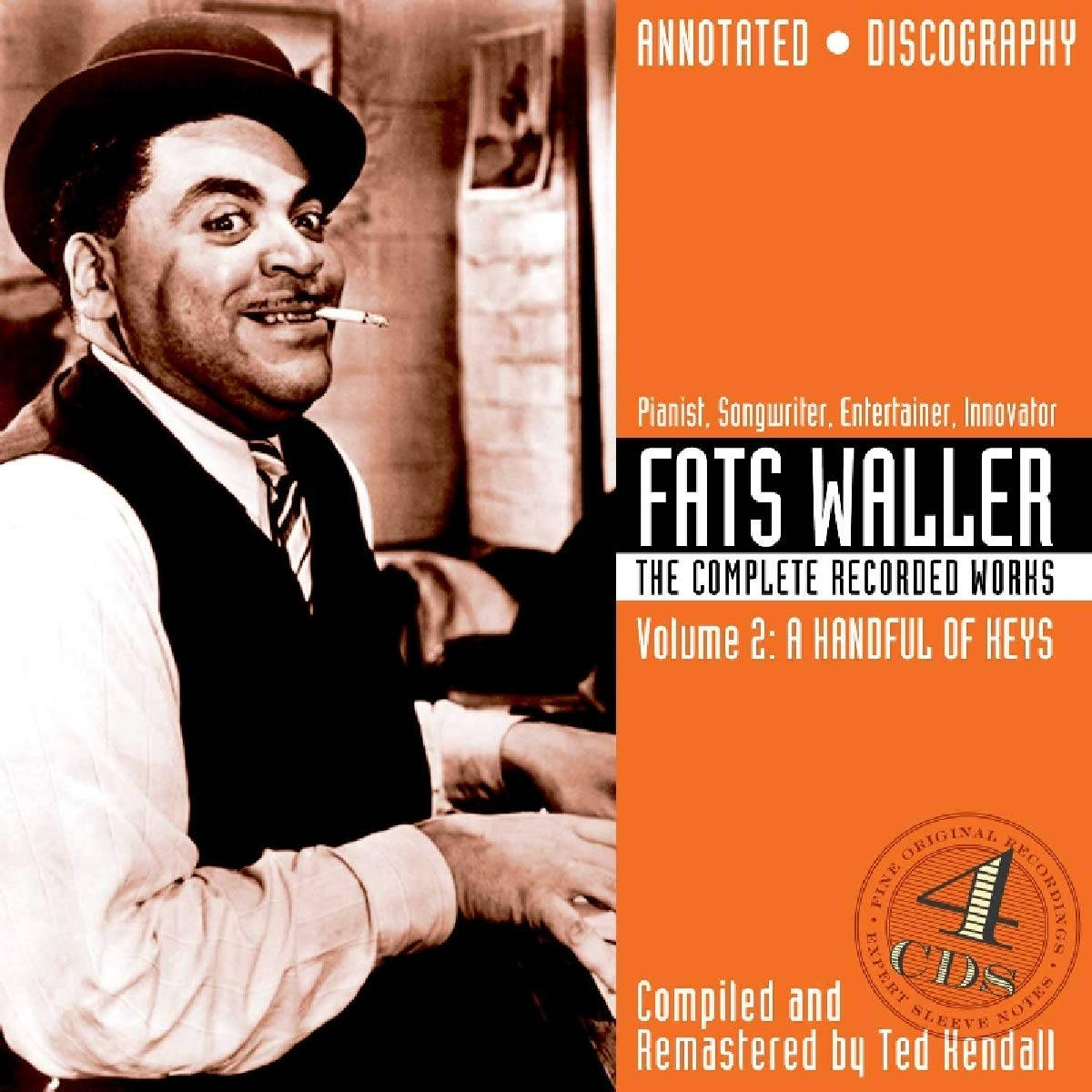 Fats Waller - A Handful Of Keys Album Cover