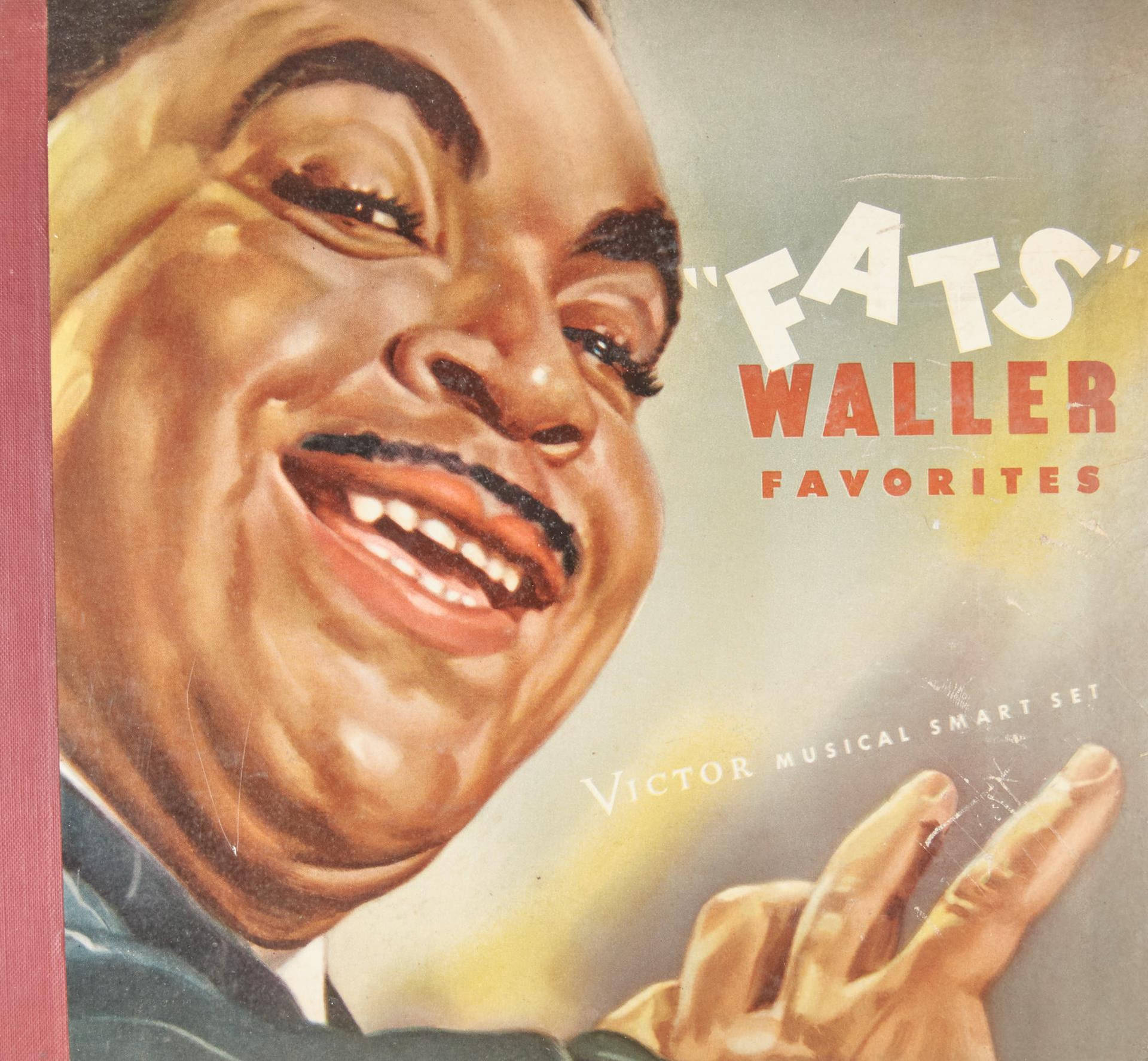 Fats Waller Victor Musical Smart Set Cover Background