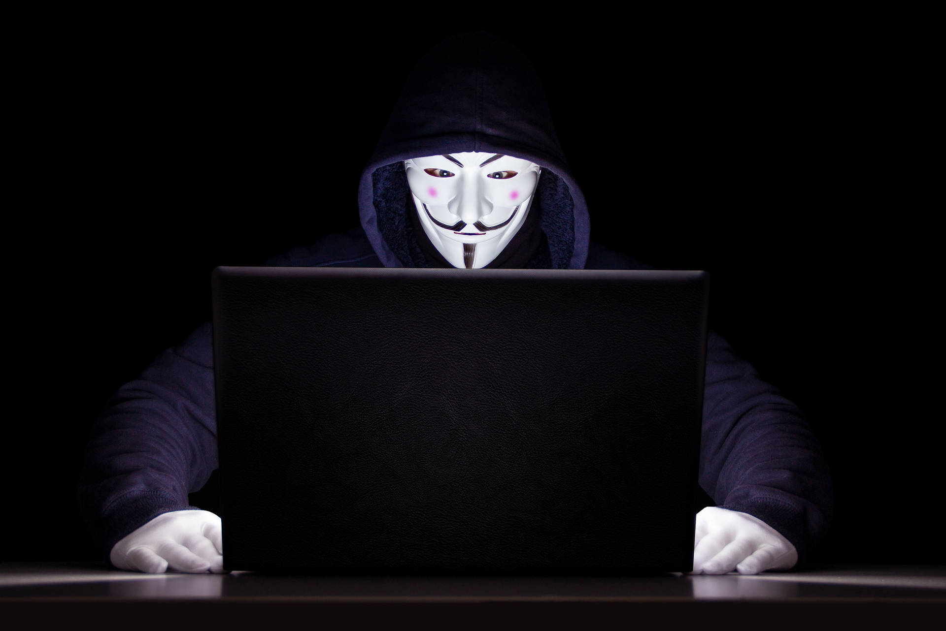 Fawkes Mask 64k Ultra Hd Hacker Guy