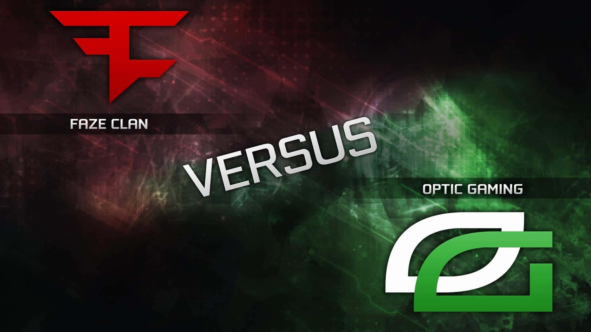 Faze Clan Versus Optic Gaming Showdown Background