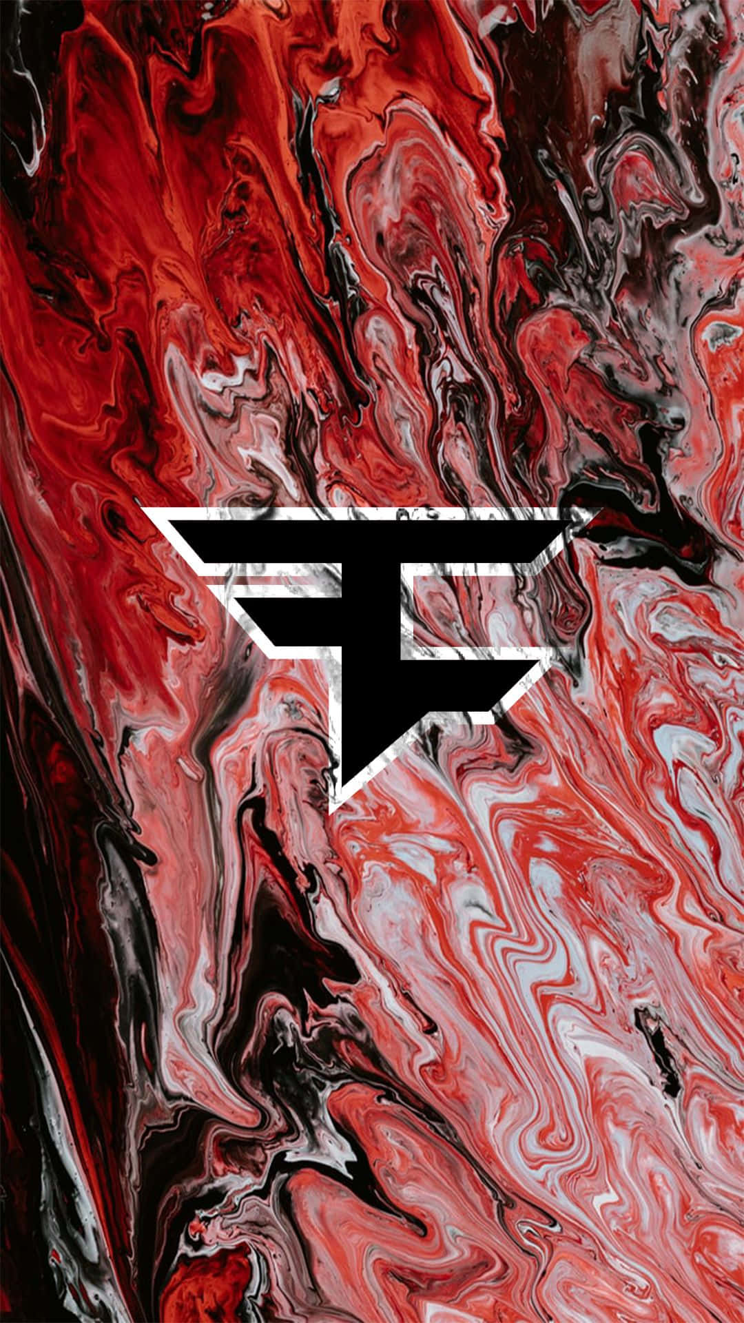 Faze Rug Red Aesthetic Paint Background