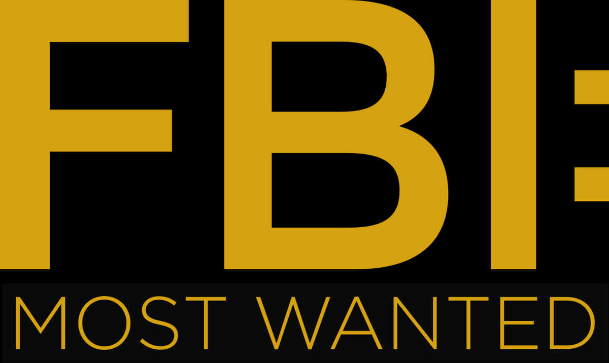 Fbi Most Wanted Logo Background