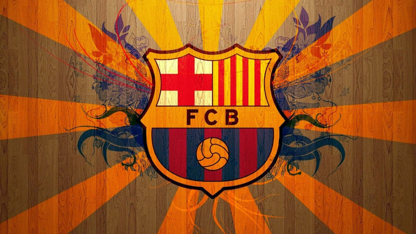 Fc Barcelona Logo Graphic Fondos De Pantalla Background