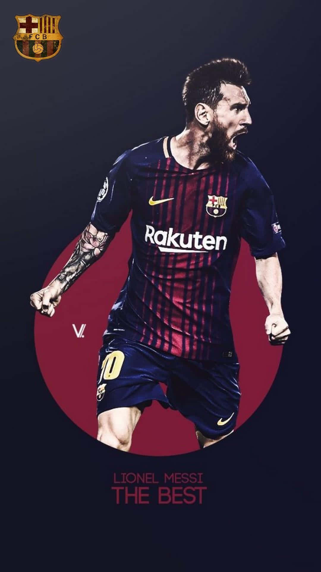 Fc Barcelona Messi Iphone Cool Background