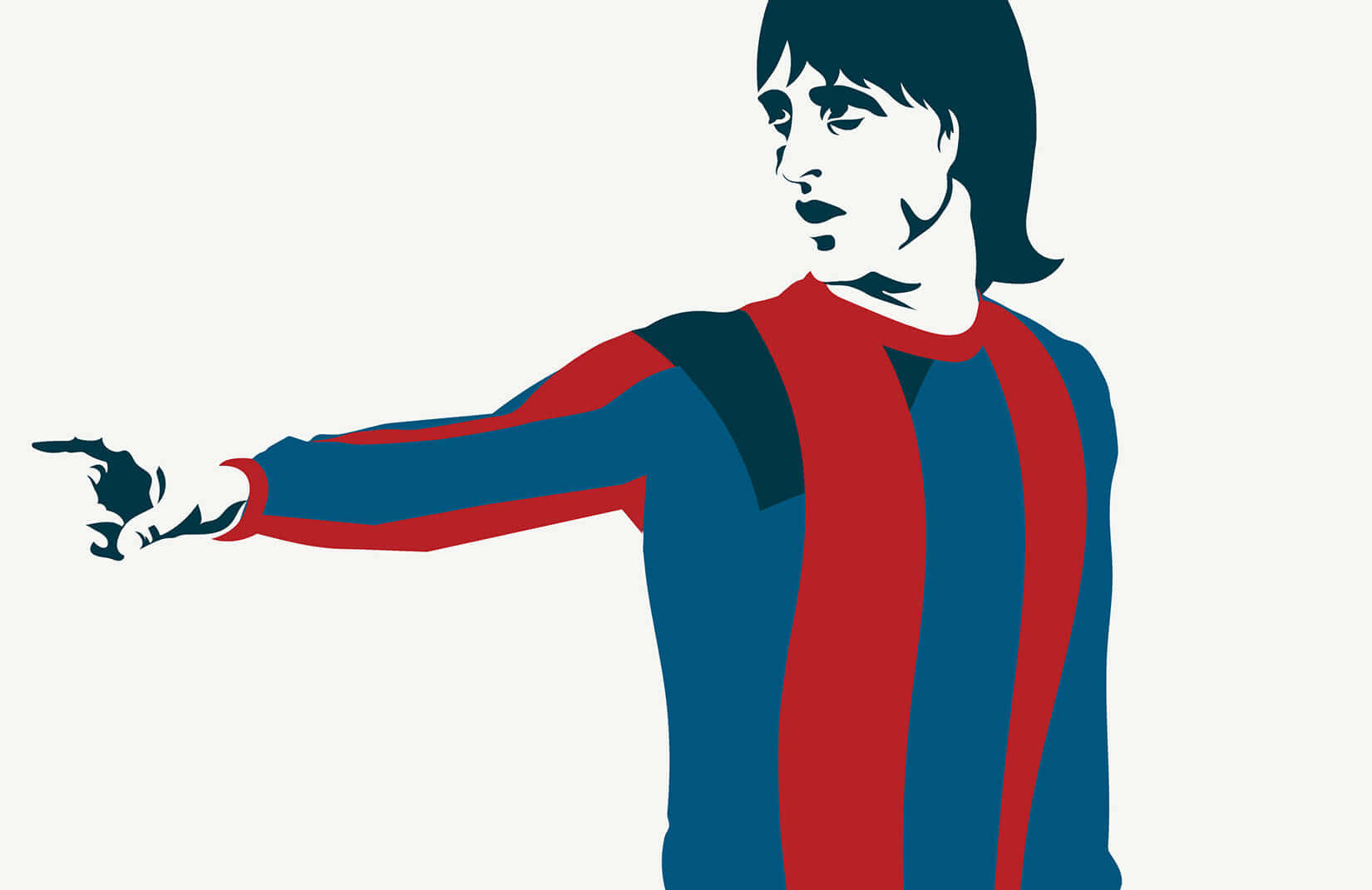 Fc Barcelona Player Johan Cruyff Digital Art