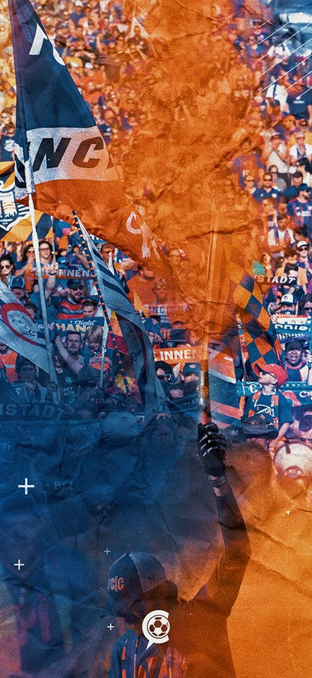 Fc Cincinnati Crowd And Success Background