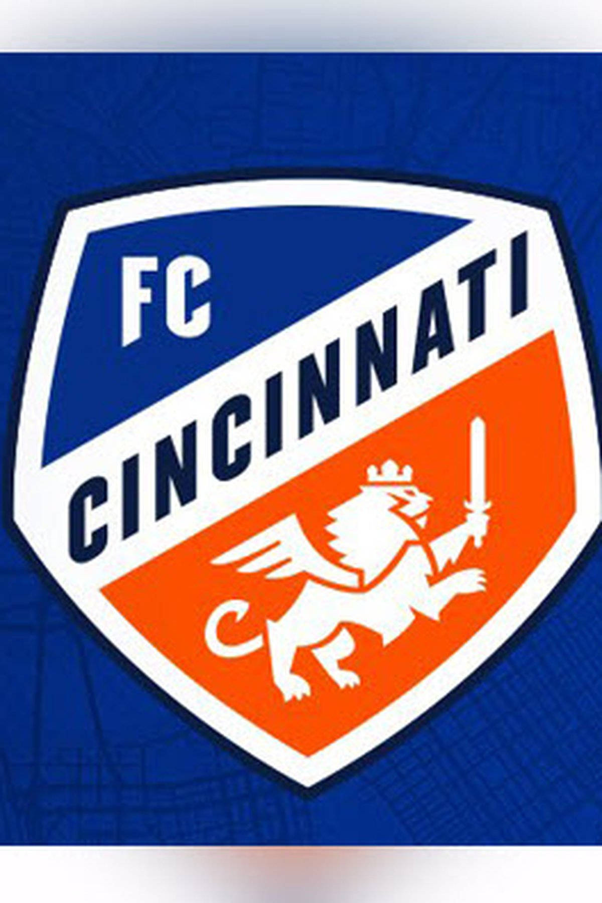 Fc Cincinnati Logo Has A Lion Background