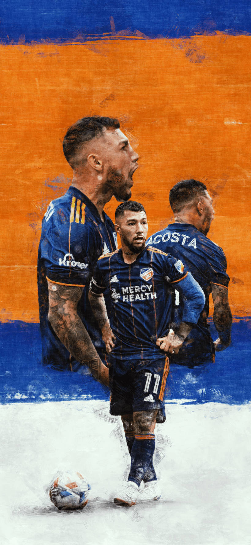 Fc Cincinnati Midfielder Luciano Acosta Background