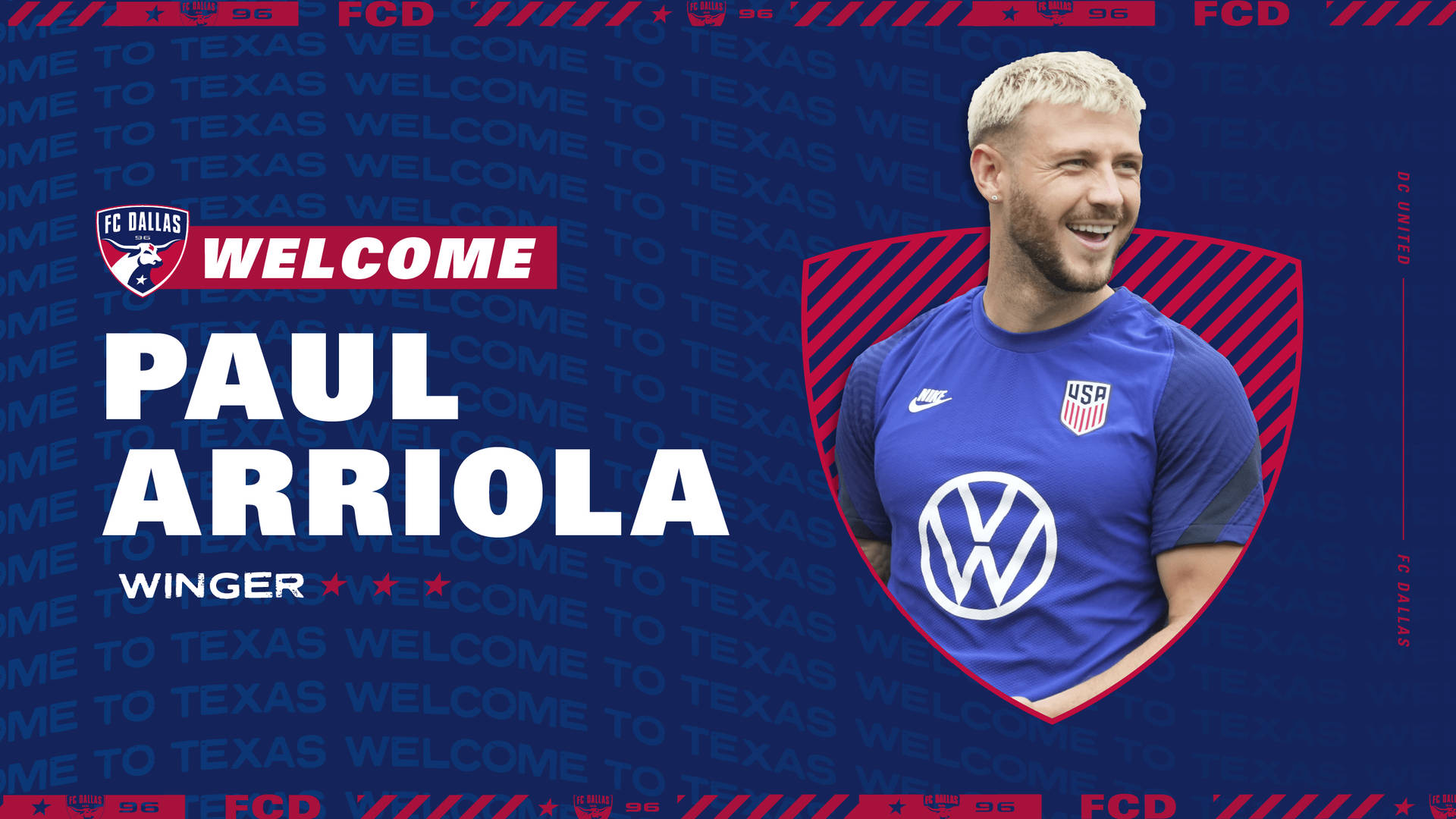 Fc Dallas Acquires Usmnt Winger Paul Arriola Background