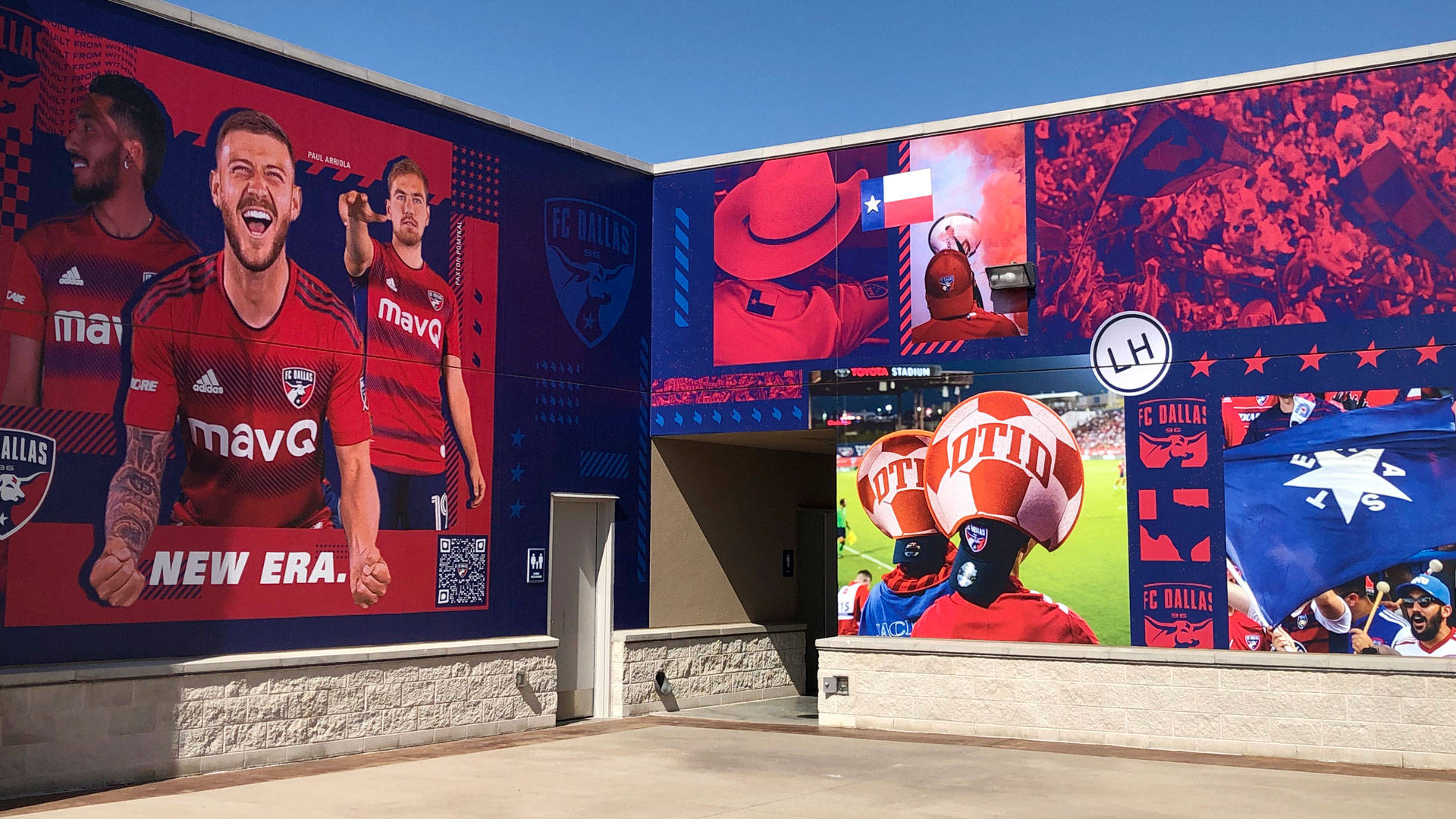 Fc Dallas Mural Background