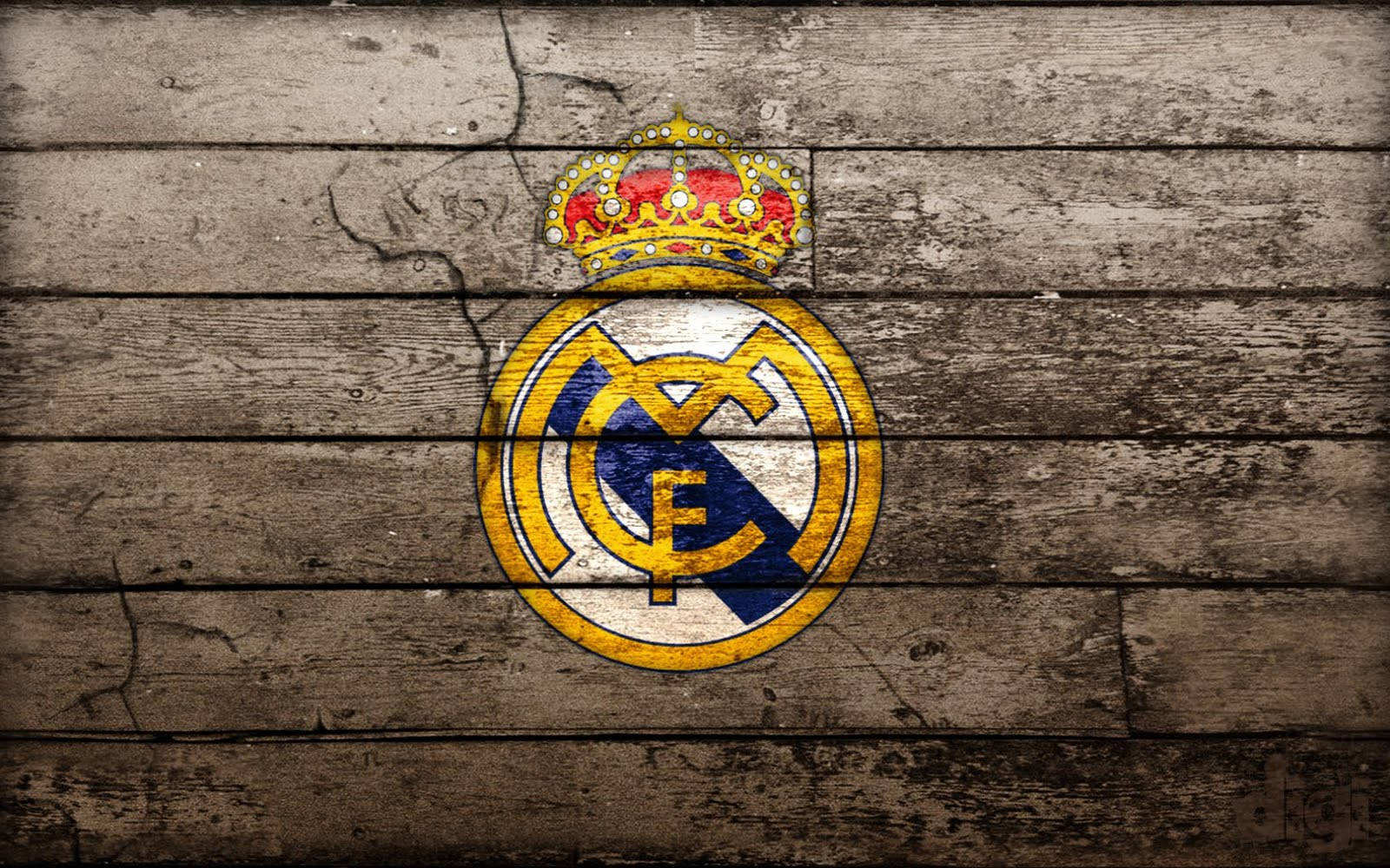 Fc Real Madrid Logo Background