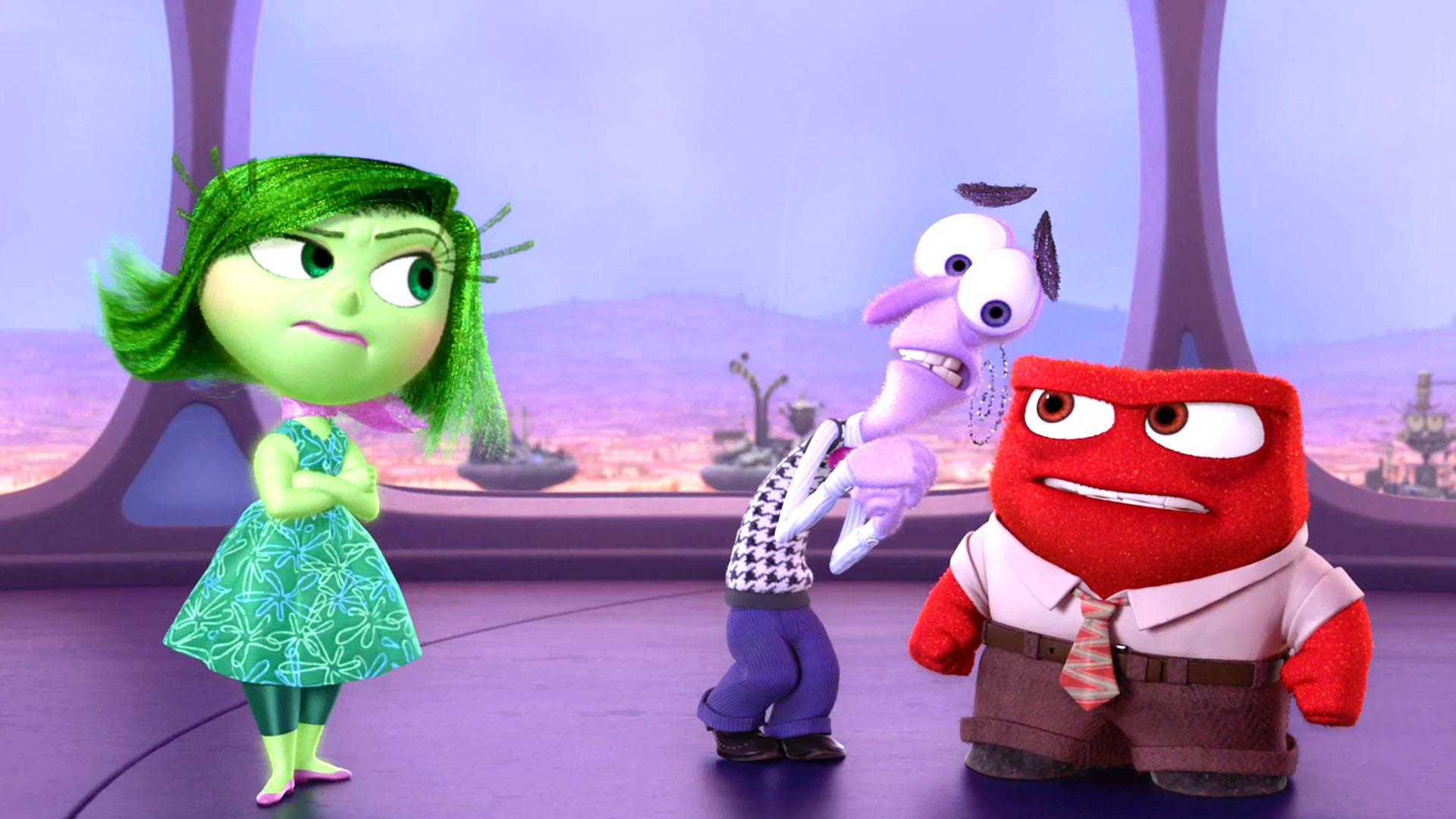 Fear Inside Out Confused Scene