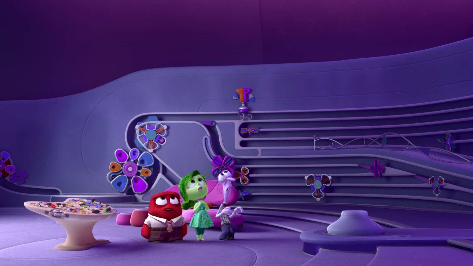Fear Inside Out Recall Tube Background