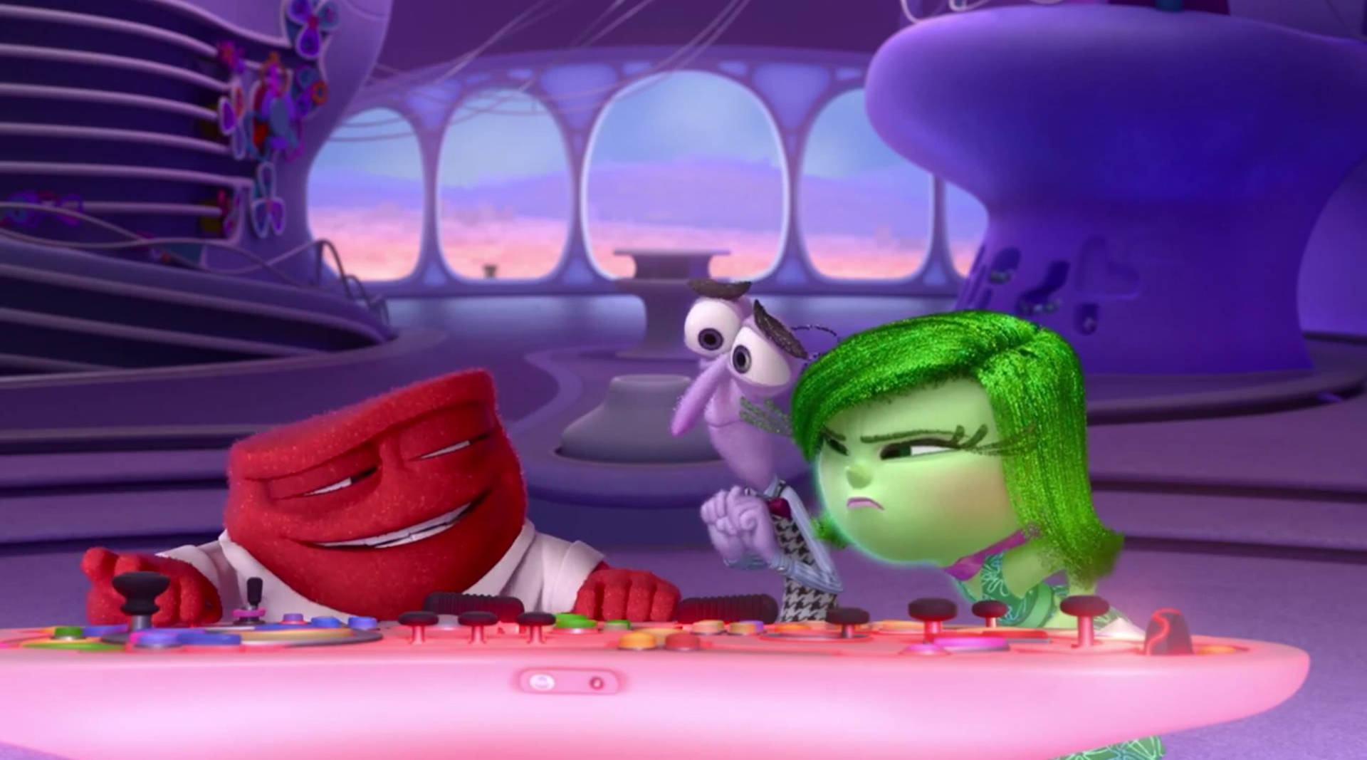 Fear Inside Out Worried Look Background