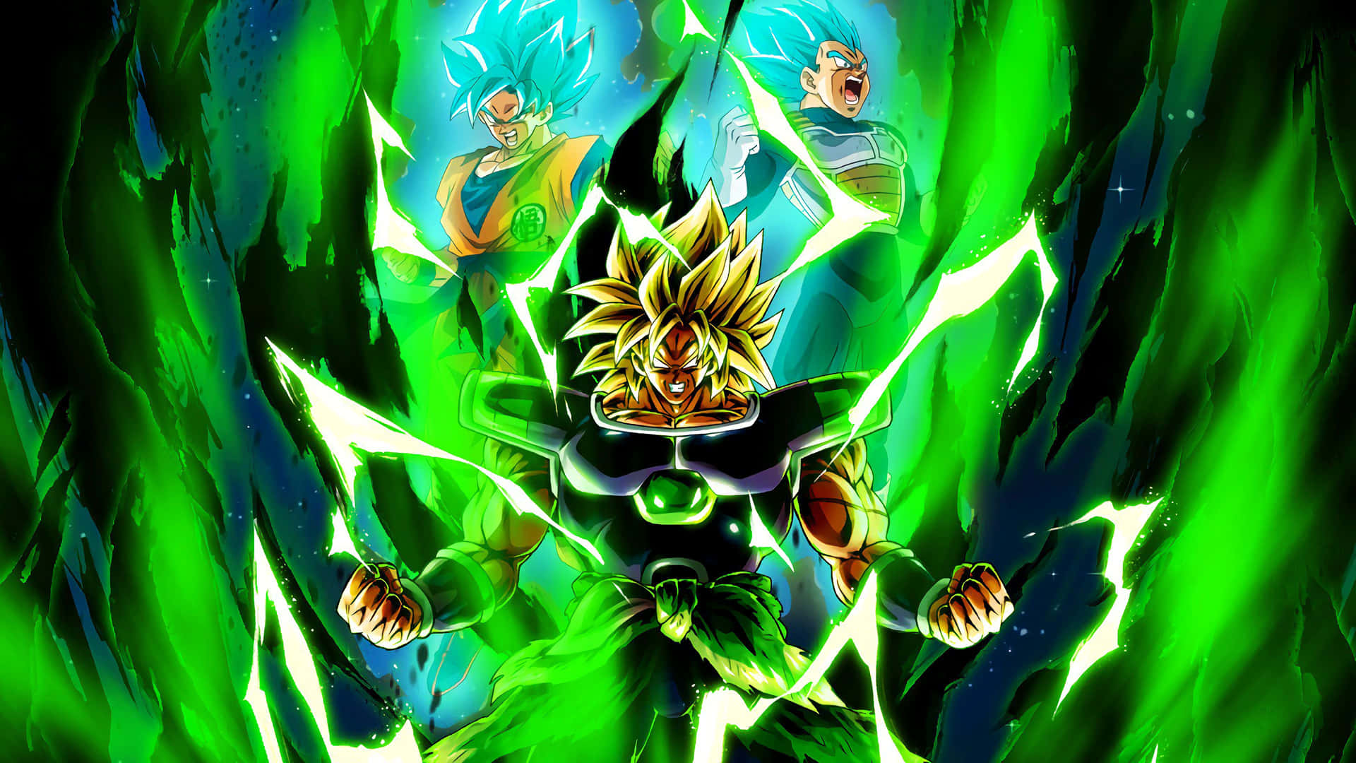 Fear The Legendary Super Saiyan Broly Background